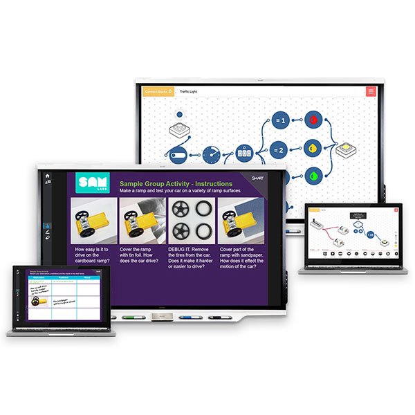 4 lezioni gratuite per l'apprendimento di SAM Labs