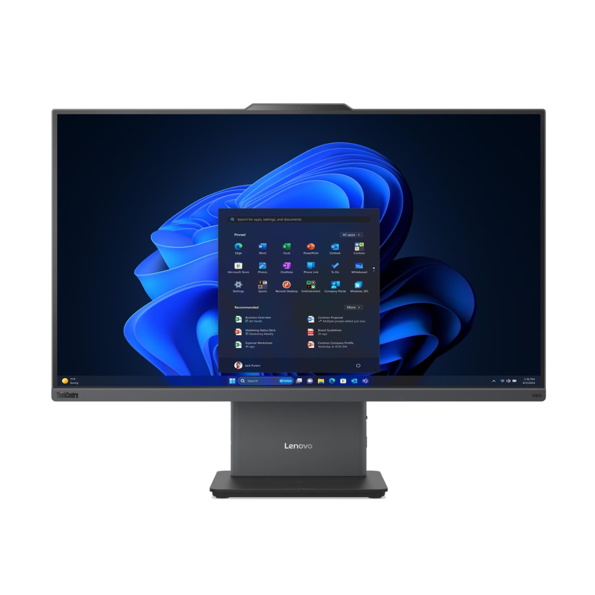 ThinkCentre neo 50a 27 Gen 6 LNL - Intel Core Ultra 5 226V - 16 Gb - 512 Gb SSD - 13QF000HIX