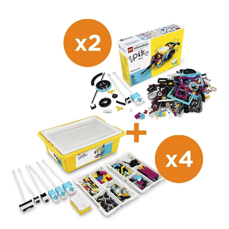 LEGO Education SPIKE Prime - Set plus per 8 studenti