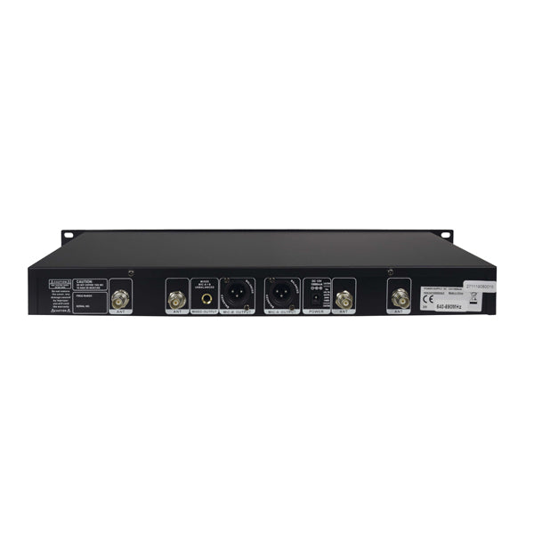 Doppio radiomicrofono UHF palmare + bodypack Glemm