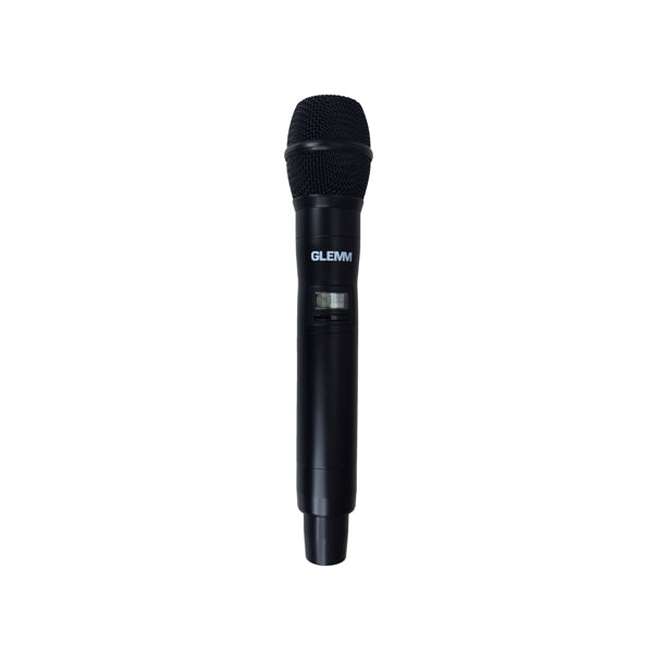 Doppio radiomicrofono UHF palmare + bodypack Glemm