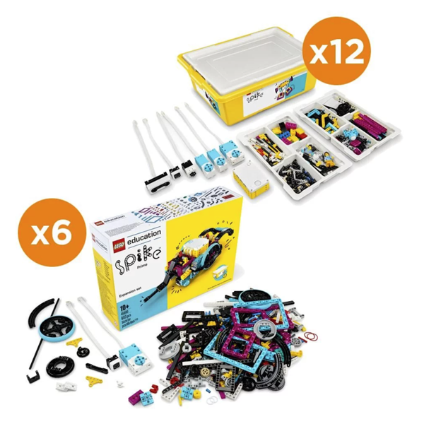 LEGO® Education SPIKE™ Prime - Set plus per 24 studenti