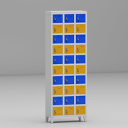 HELGI Phone Locker - Armadietto in acciaio 30 slot