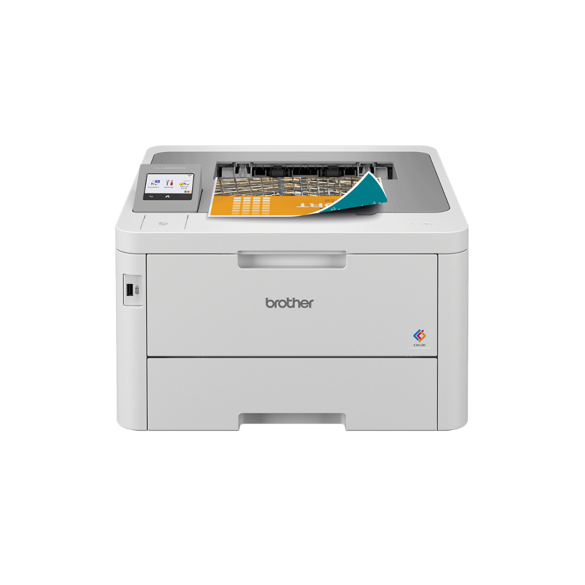 Brother HL-L8240CDW Stampante LED a colori compatta con stampa duplex, wireless e display touchscreen a colori da 6.8 cm