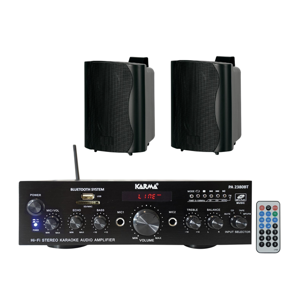 KIT 2380BT Kit amplificatore + diffusori KIT 2380BT
