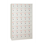 Box porta cellulari in metallo con chiusura a chiave - 40 alloggiamenti
