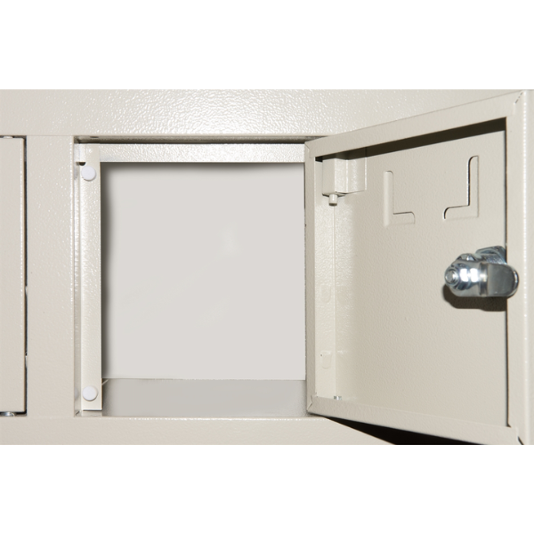 Box porta cellulari in metallo con chiusura a chiave - 40 alloggiamenti