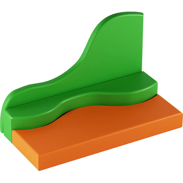 Protezione murale angolo onda Pmang