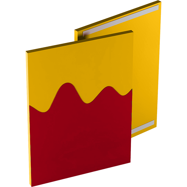 Protezione murale onda