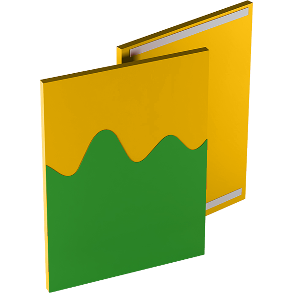 Protezione murale onda