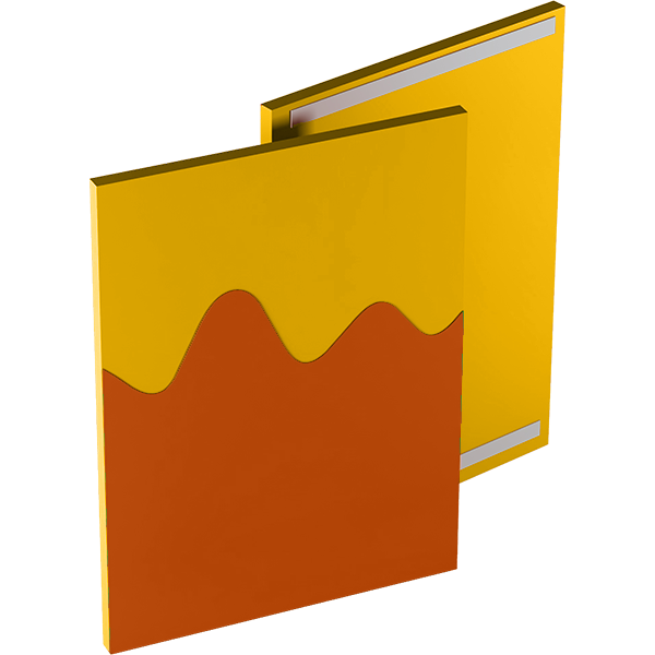 Protezione murale onda