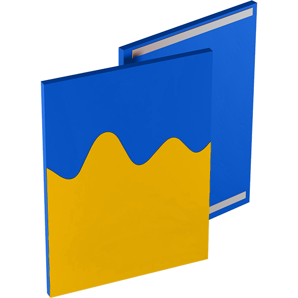 Protezione murale onda