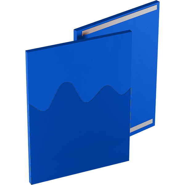 Protezione murale onda