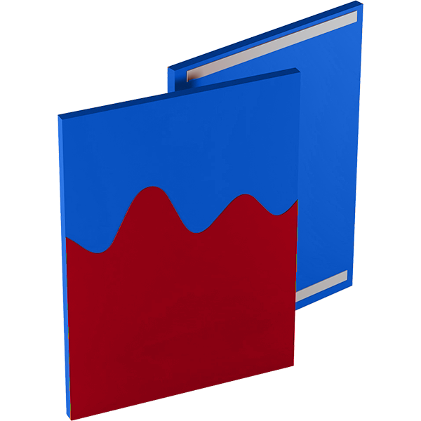 Protezione murale onda