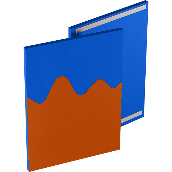 Protezione murale onda