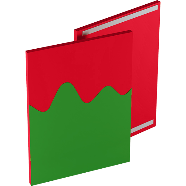 Protezione murale onda