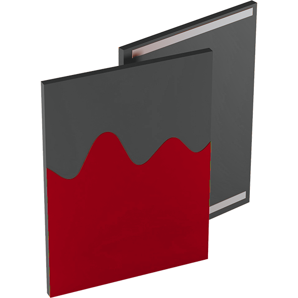 Protezione murale onda