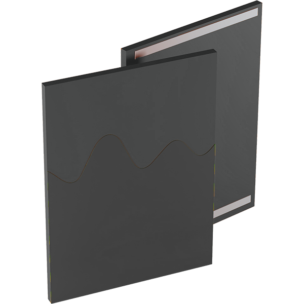 Protezione murale onda