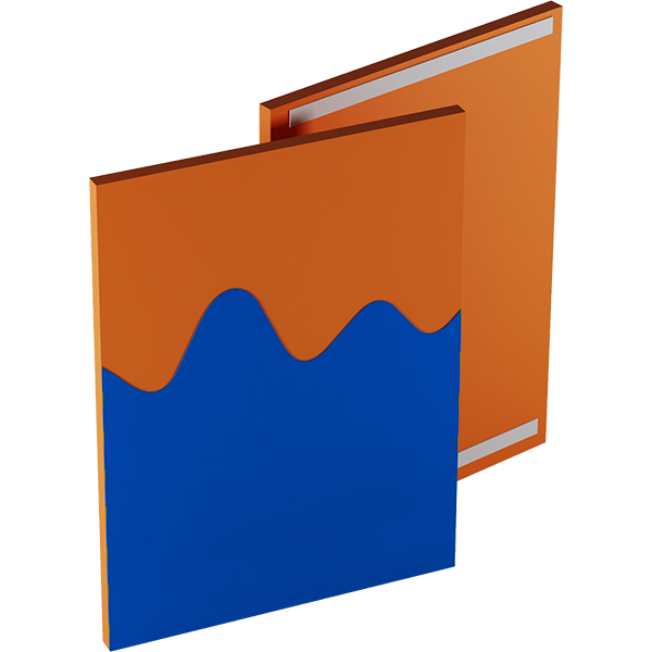 Protezione murale onda