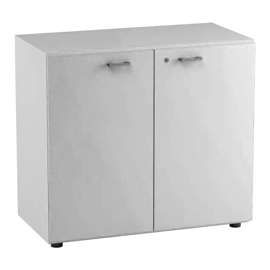 Libreria bassa ante legno con serratura SmartArreda