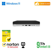 RINOVO Ultra Mini PC DM HP 600-800 G5 i5-9X00T SODDR4 8GB SSD 256GB W11P No Dvd Grade A 1Y Warranty