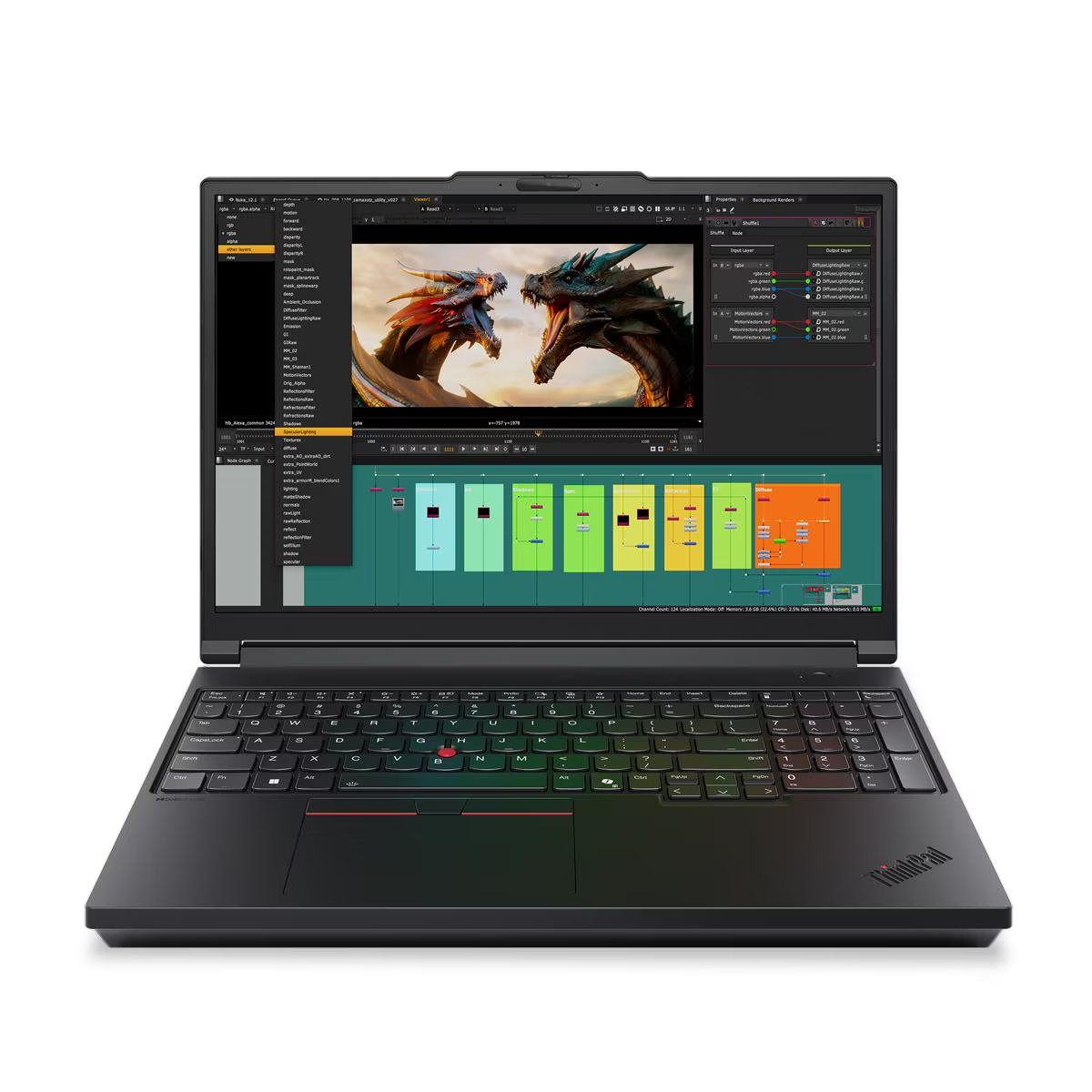 ThinkPad P16 G3 16" Intel Core Ultra 7 255HX - 32GB - SD 1TB - WIN11PRO - NVIDIA RTX PRO 2000 8GB
