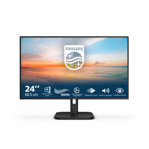 Philips Serie 1000 24E1N1200A/00 Monitor PC 60,5 cm (23.8") 1920 x 1080 Pixel Full HD LCD Nero