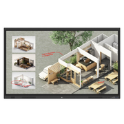 LG CreateBoard Standard lavagna interattiva 165,1 cm (65") 3840 x 2160 Pixel Touch screen Nero