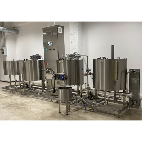 Microbirrificio da 100 litri – LAB02