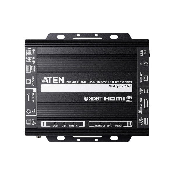 Ricetrasmettitore HDBaseT 3.0 USB/HDMI True 4K Aten VE1843